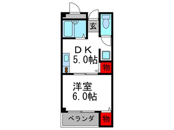 エルドラ－ド箕面Ⅱの物件間取画像